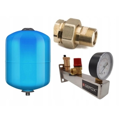 ZESTAW NACZYNIE WZBIORCZE 24L CWU GRUPA NIERDZEWNA